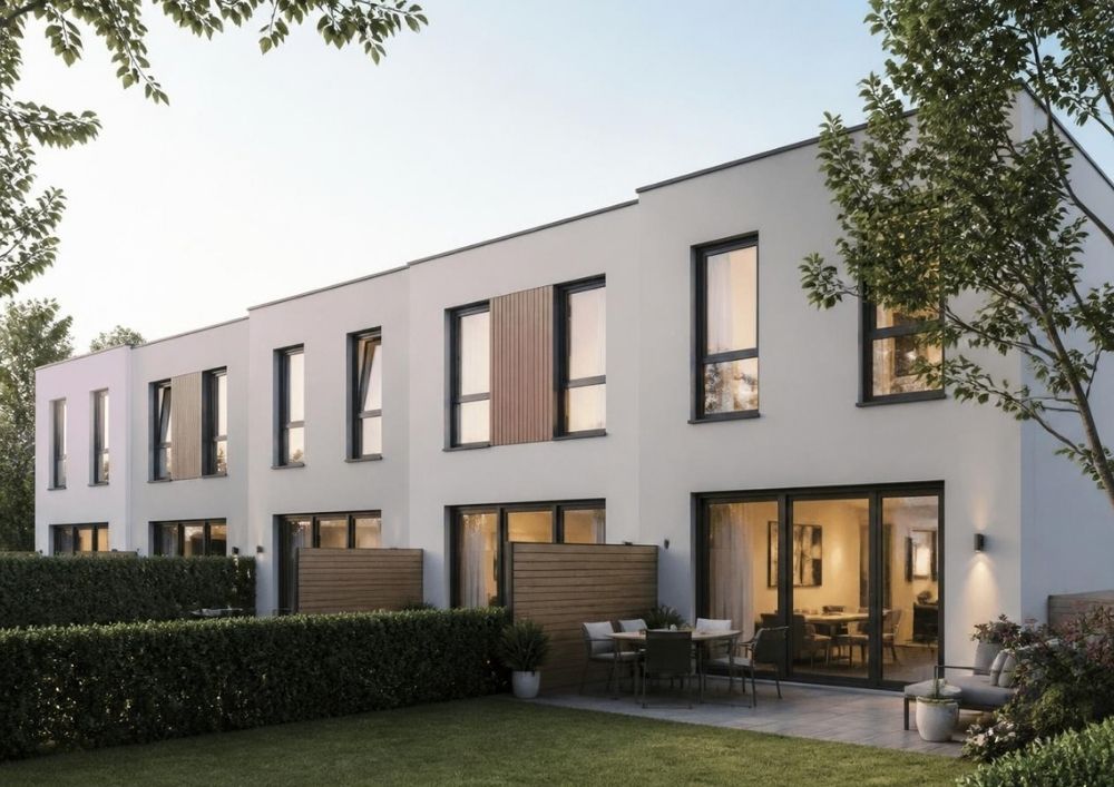 Moderne Reihenhäuser